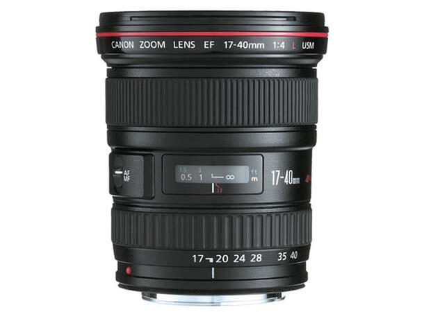 Canon EF 17-40mm f/4 L USM Kompakt og lett ultravidvinkel